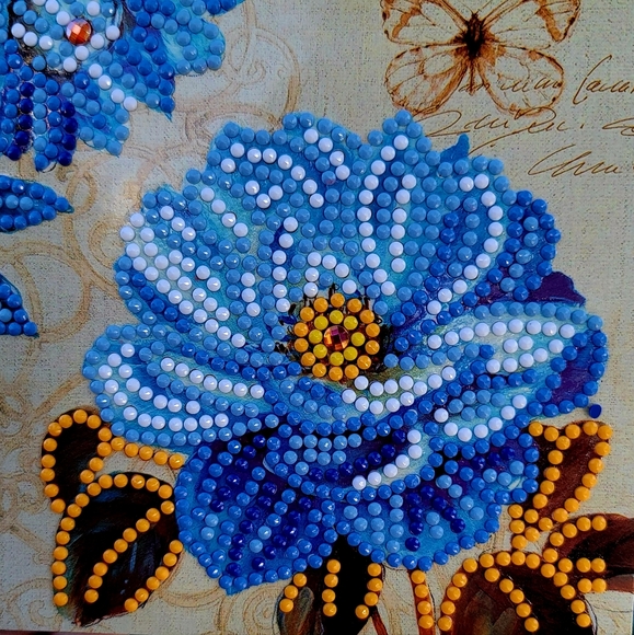 Beautiful Blue Flowers Card [2 Available] - Picture 8 of 8